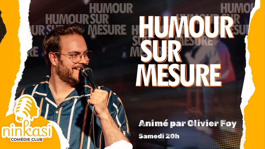 Affiche : Samedis Humour sur mesure