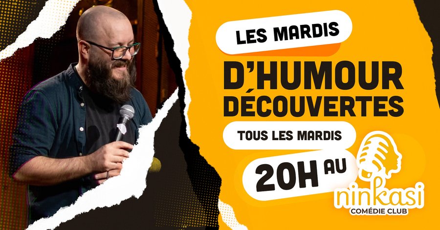 Affiche : Mardis Découvertes (Open-Mic)