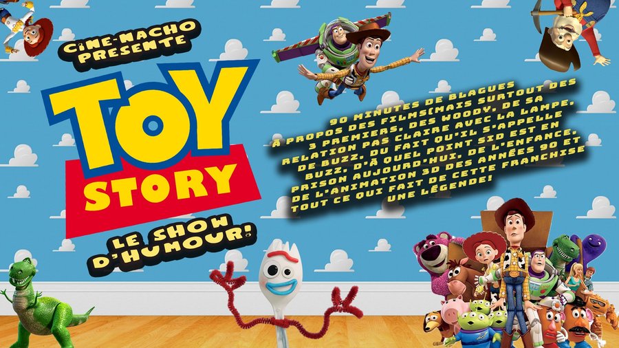 Affiche : HISTOIRE DE JOUETS! : LE SHOW D'HUMOUR!