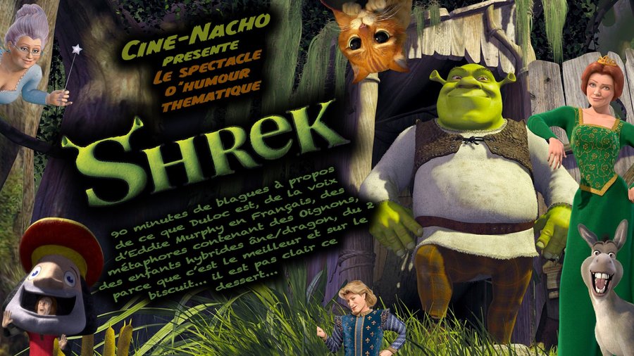 Affiche : Shrek! LE SHOW D'HUMOUR!
