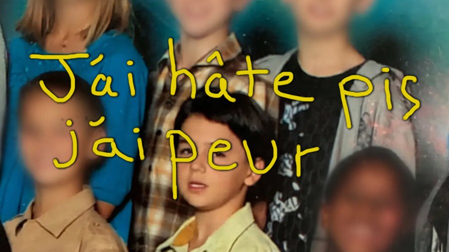 Affiche : Gabriel Ouellette présente J'ai hâte pis j'ai peur