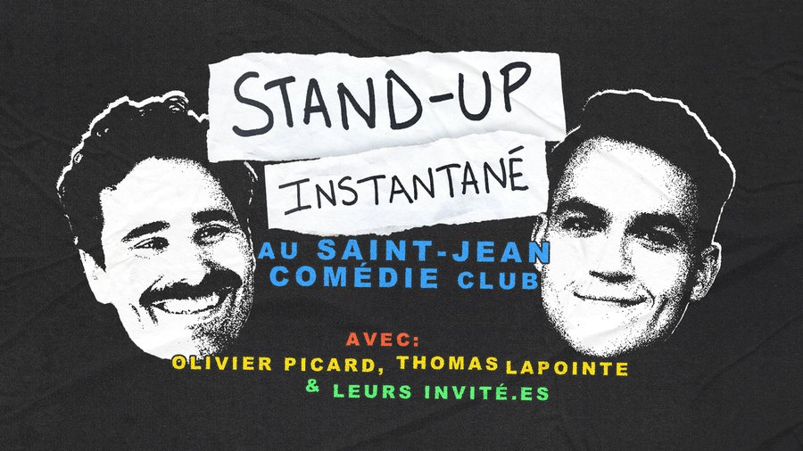 Affiche : STAND-UP INSTANTANÉ!