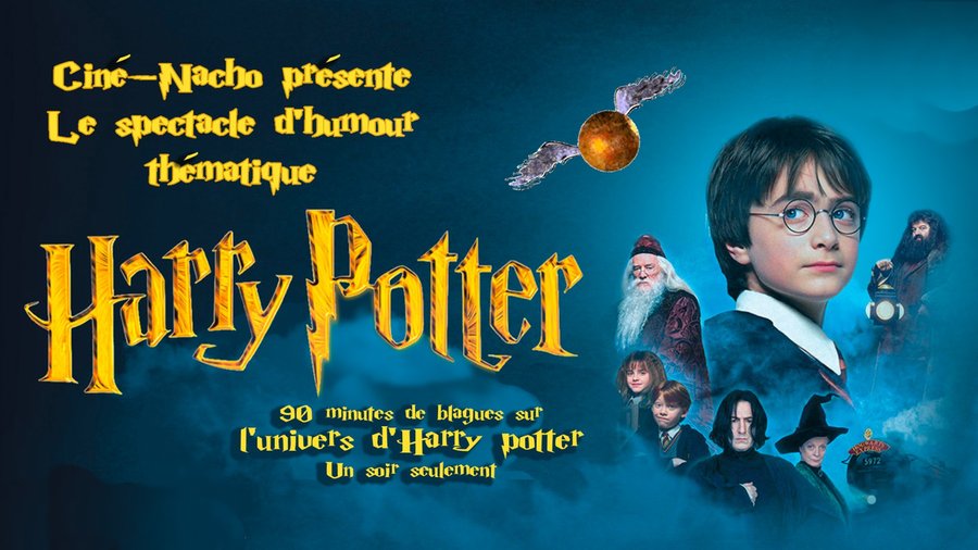 Affiche : HARRY POTTER! LE SHOW D'HUMOUR!