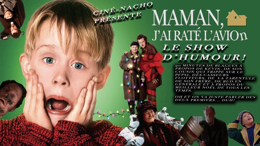 Affiche : MAMAN J'AI RATÉ L'AVION!! LE SHOW D'HUMOUR!